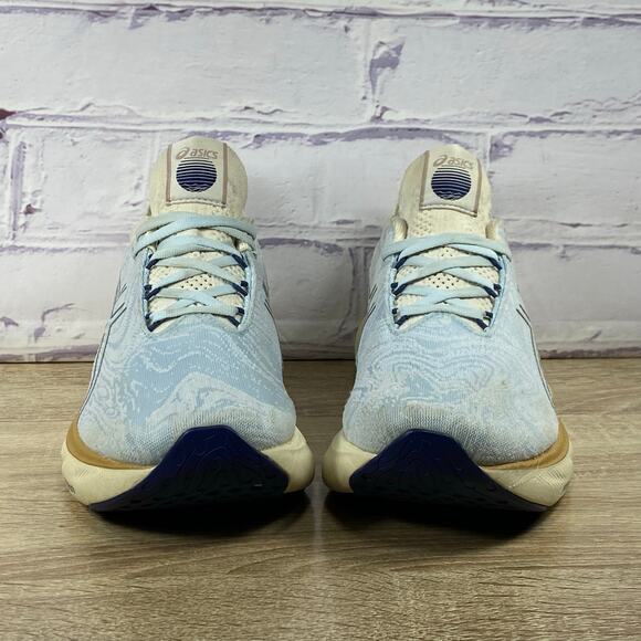 Asics Gel-Nimbus 25 Nagino Blue Running Shoes Women's Size 8.5 Sneakers - Picture 2 of 8